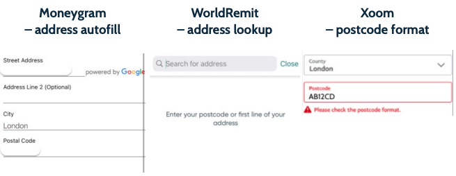 Address lookup and formats